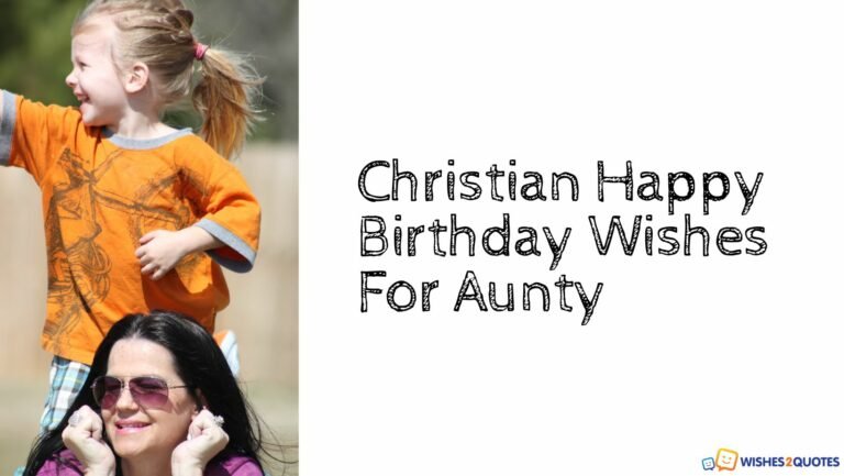Christian Happy Birthday Wishes For Aunty