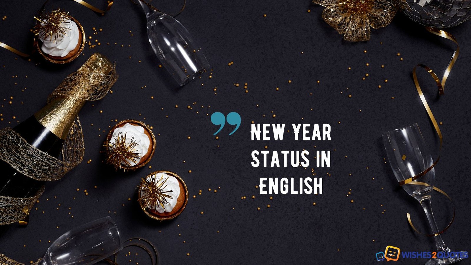 New Year Status in English