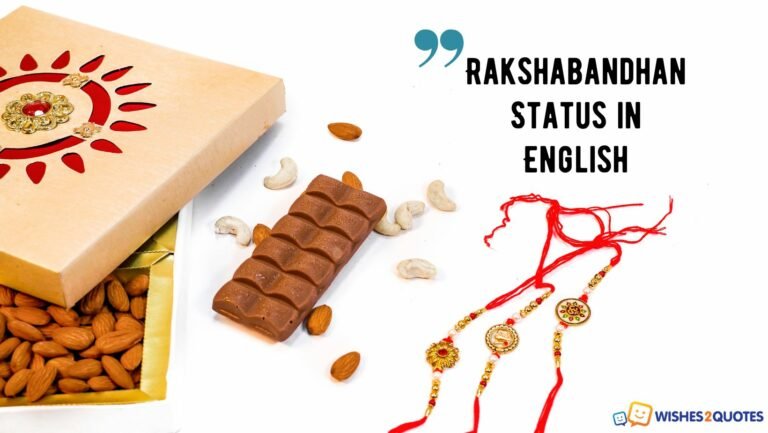 Rakshabandhan Status in English